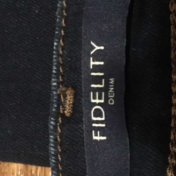 Fidelity Jean, SOLA mid-rise, ankle, chevy blue, size 26, NWOT - Picture 6 of 9
